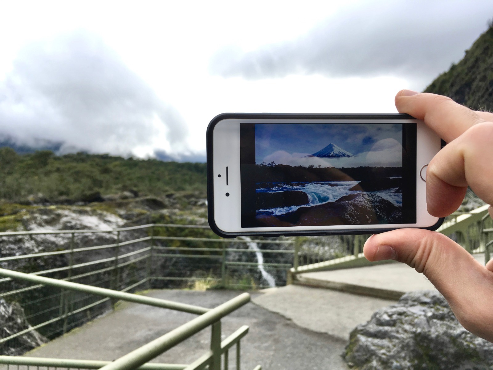 Lago de Todos los Santos y volcán osorno