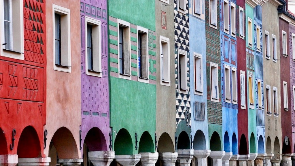 La plaza más colorida de Europa