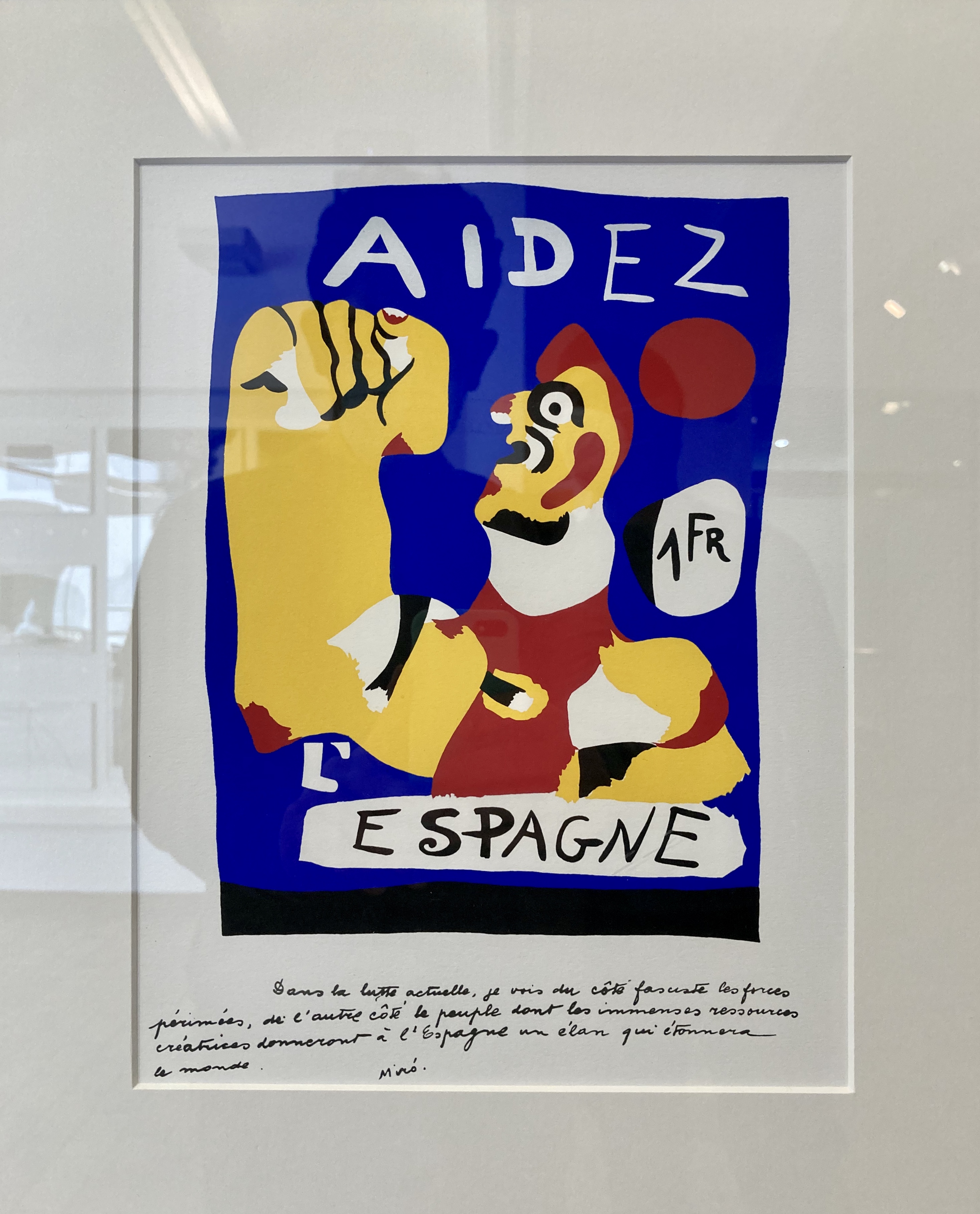 Fundació Miró: 'Aidez l'Espagne'