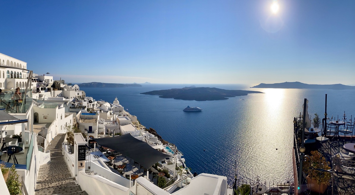 atardecer de Santorini