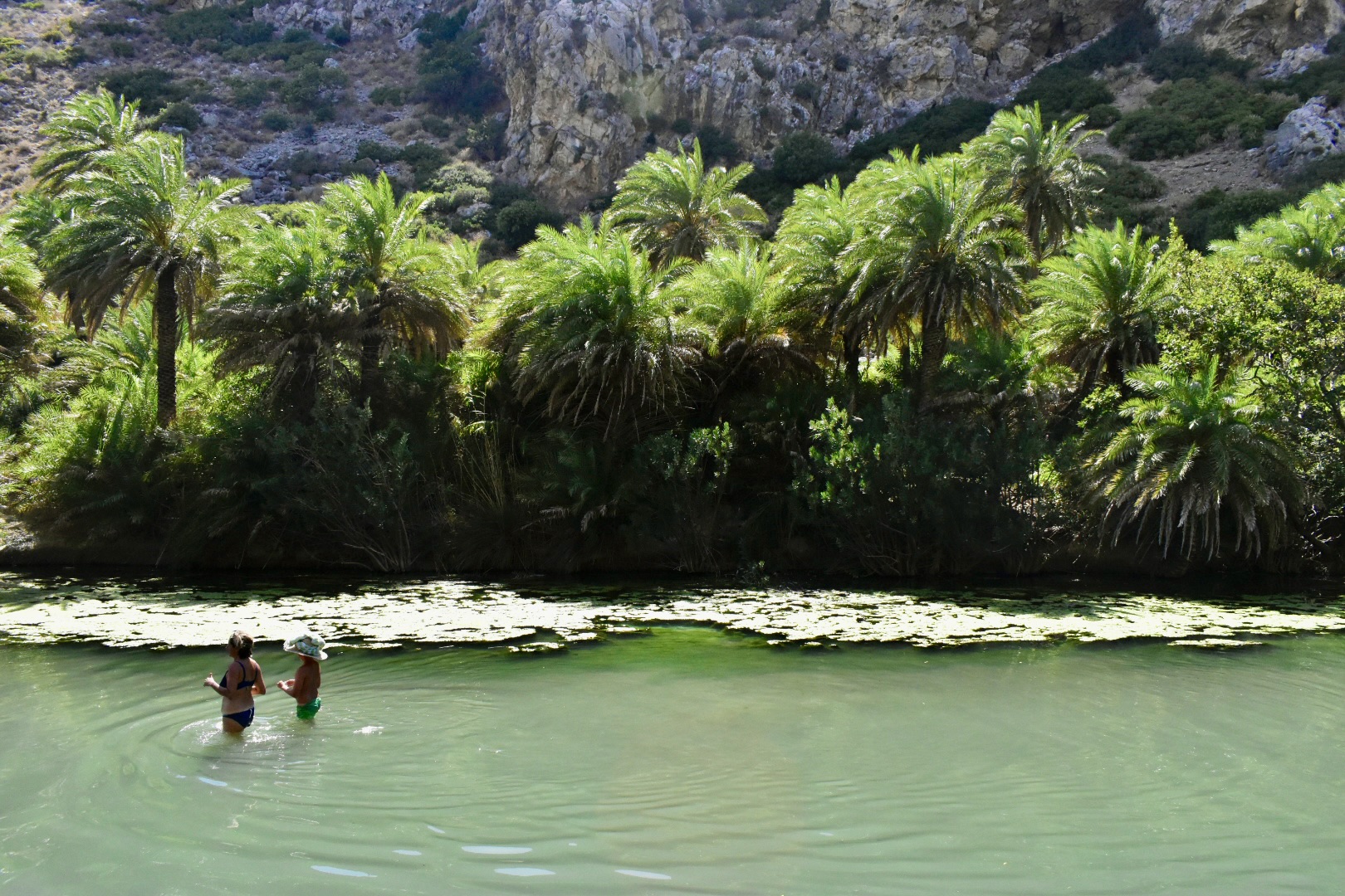 Preveli, playa en la que se bañó Ulises